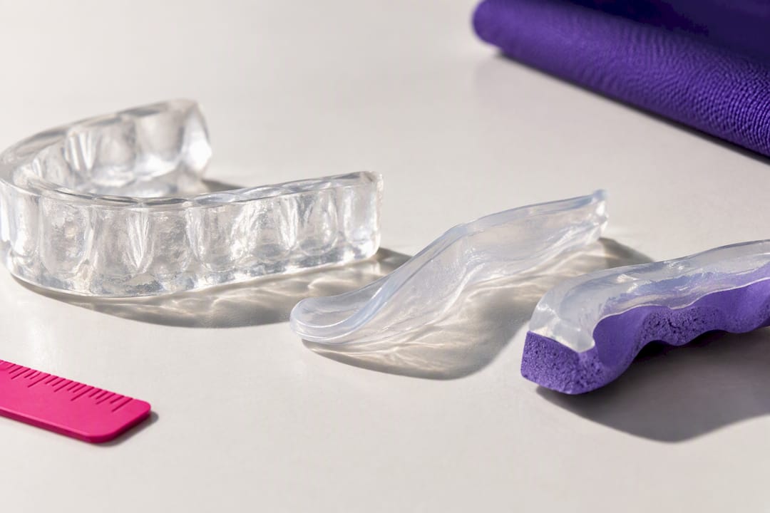 Anonymous night guard layers in clinical comparison